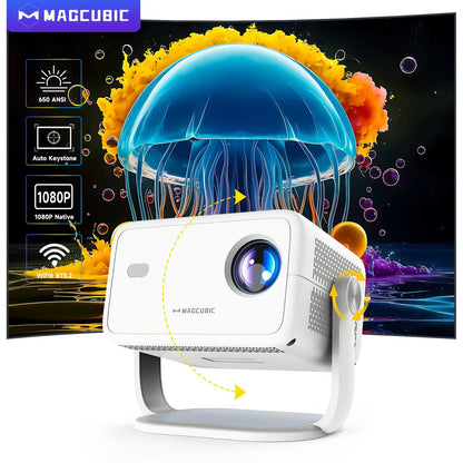 Magcubic L018 Native 1080p 360 Portable Projector With Android 11  WiFi6 2