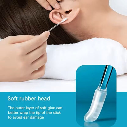 Disposable Silicone Earwax Remover Set With Sticky Ear Picks 5