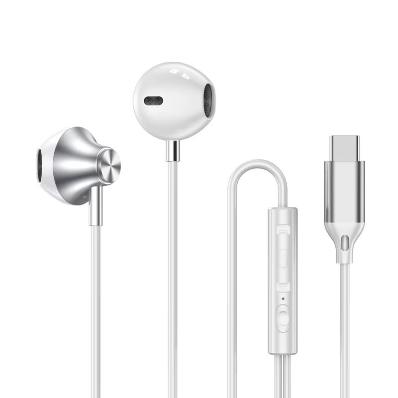 HiFi USBC Wired Earbuds With Mic  InEar Stereo Headphones For Samsung Galaxy S24S23S22 Ultra 10
