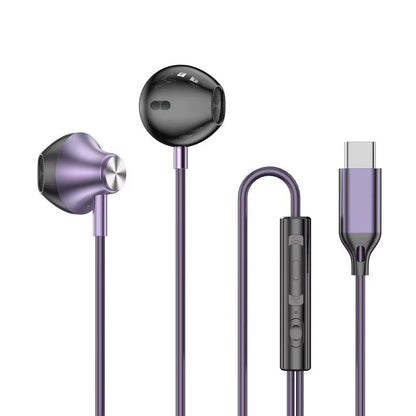 HiFi USBC Wired Earbuds With Mic  InEar Stereo Headphones For Samsung Galaxy S24S23S22 Ultra 13