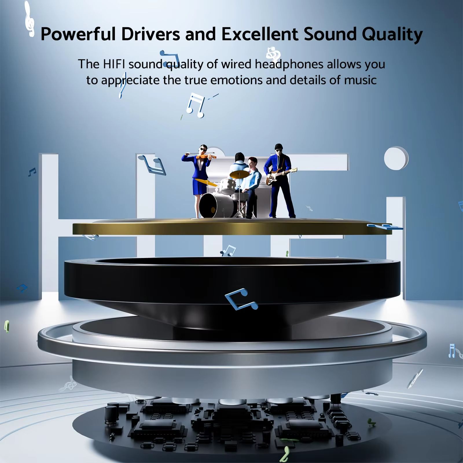 HiFi USBC Wired Earbuds With Mic  InEar Stereo Headphones For Samsung Galaxy S24S23S22 Ultra 18