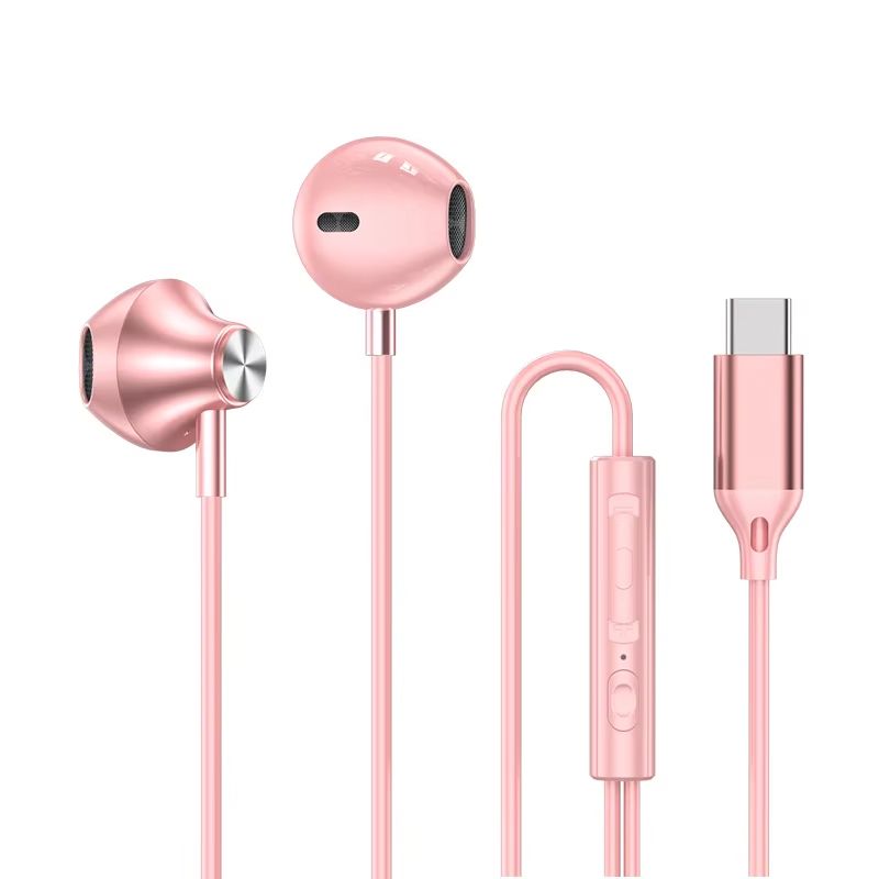 HiFi USBC Wired Earbuds With Mic  InEar Stereo Headphones For Samsung Galaxy S24S23S22 Ultra 1