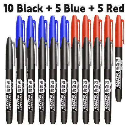 Permanent Marker Pen Set  Waterproof Ink Sketch Markers For Art And School 12
