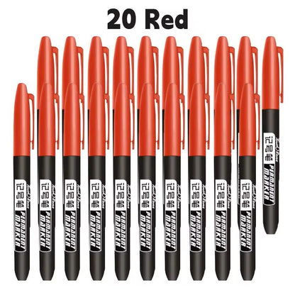 Permanent Marker Pen Set  Waterproof Ink Sketch Markers For Art And School 15