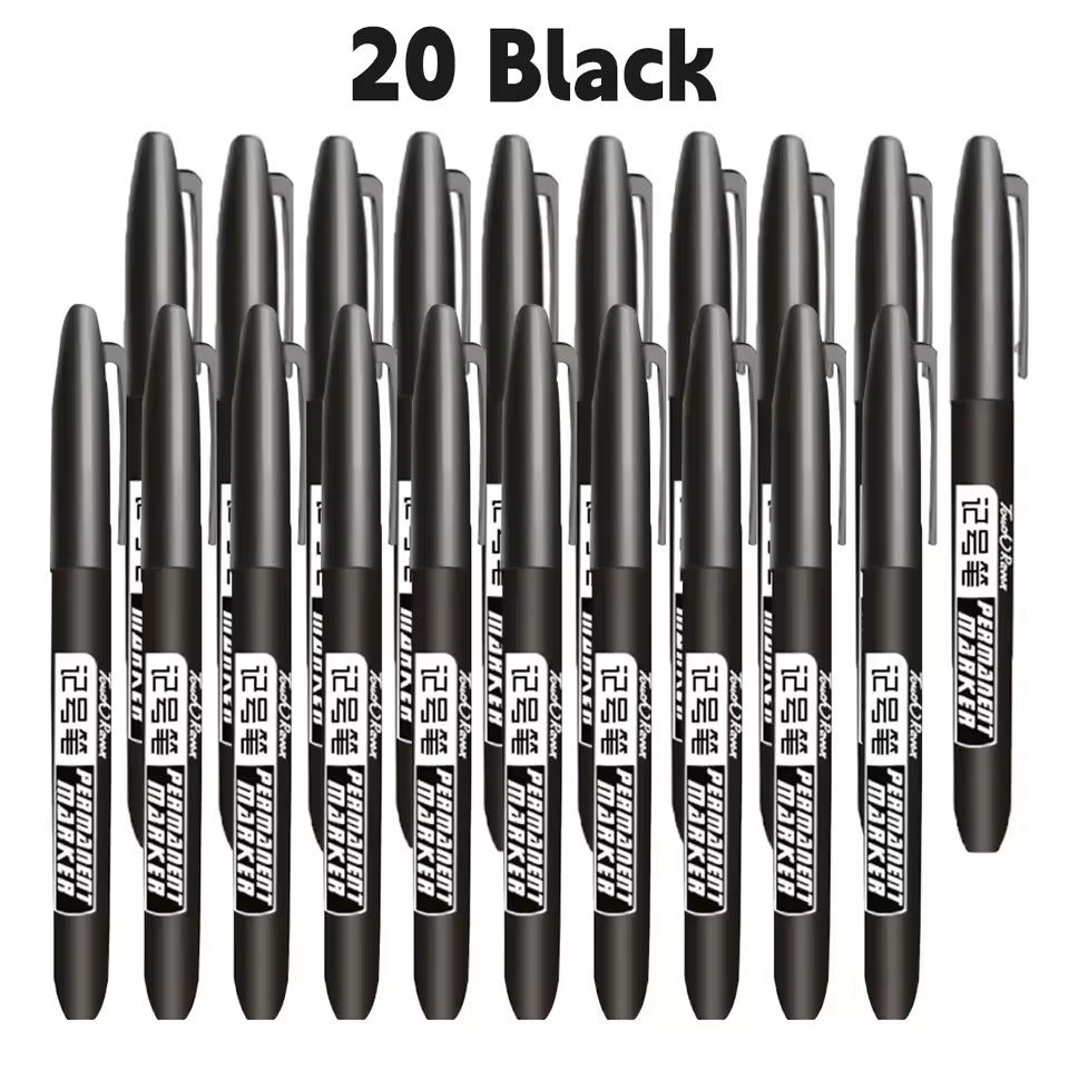 Permanent Marker Pen Set  Waterproof Ink Sketch Markers For Art And School 17