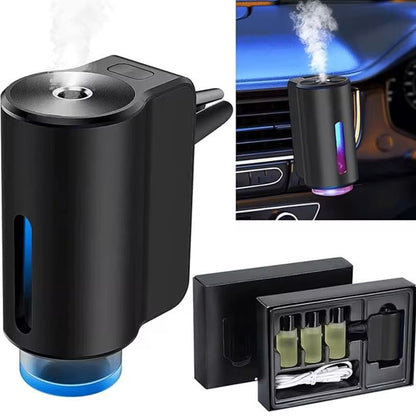Rechargeable Car Aroma Diffuser with Adjustable Fragrance Levels