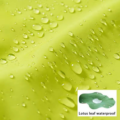 Lightweight Waterproof Camping Jacket With Hood And Pocket 2