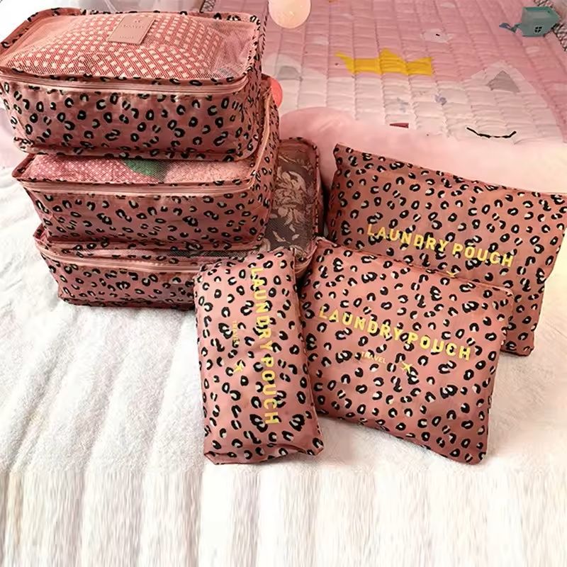6 Piece Travel Luggage Organizer Bag Set