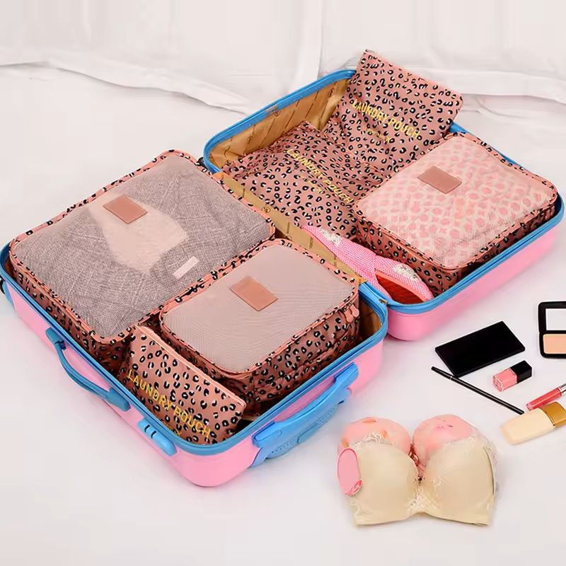 6 Piece Travel Luggage Organizer Bag Set 2