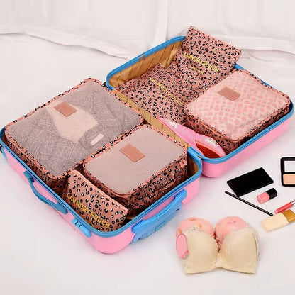 6 Piece Travel Luggage Organizer Bag Set 2