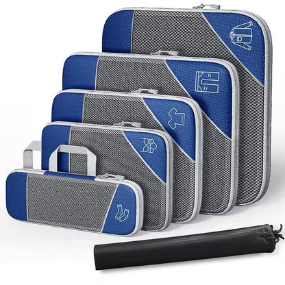 6 Piece Travel Compression Packing Cube Organizer Set 17