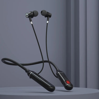 Wireless Neckband Earphones 53  Waterproof Magnetic Sports Headset With LED Display  Stereo Sound 6