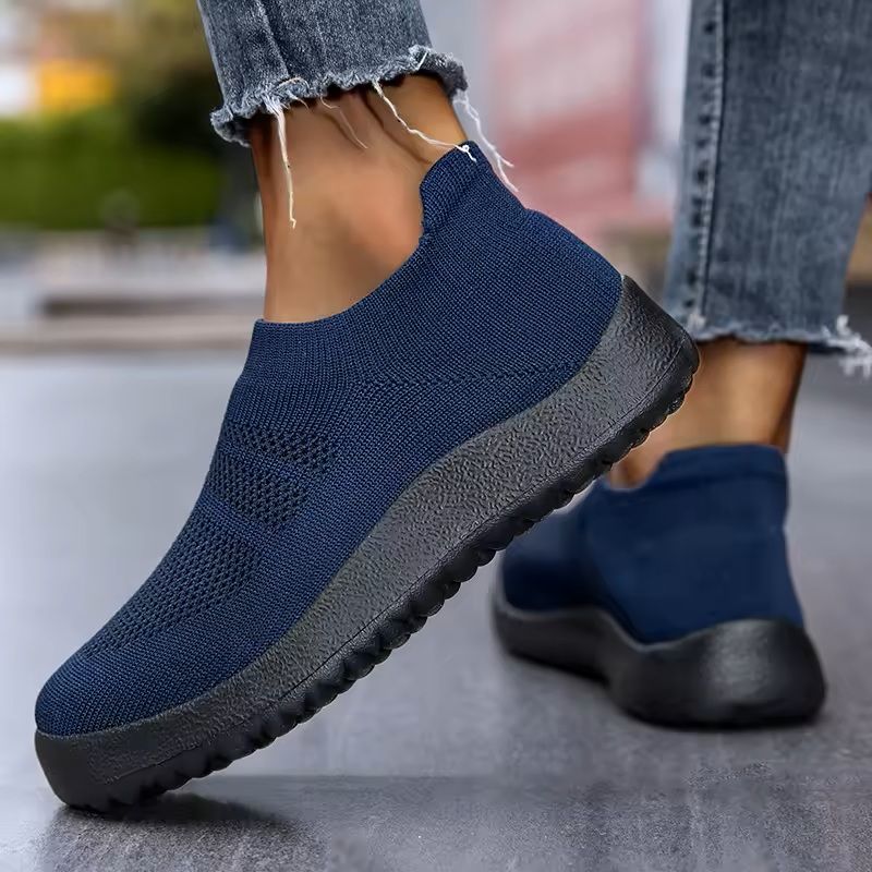 Women Slip On Sock Sneakers Breathable Running Shoes 1