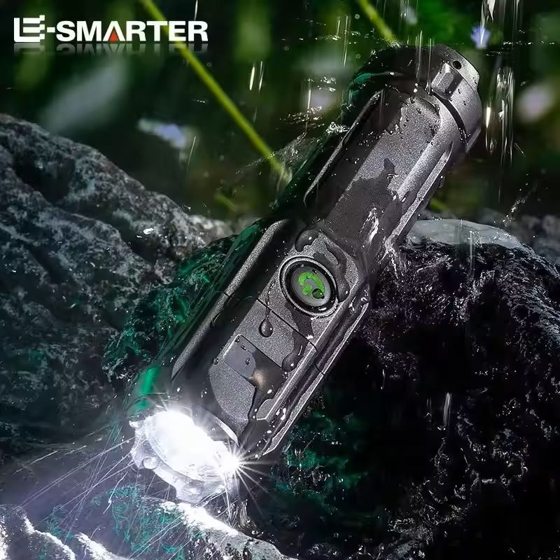 Rechargeable LED Tactical Flashlight With Zoom And 4 Modes 4