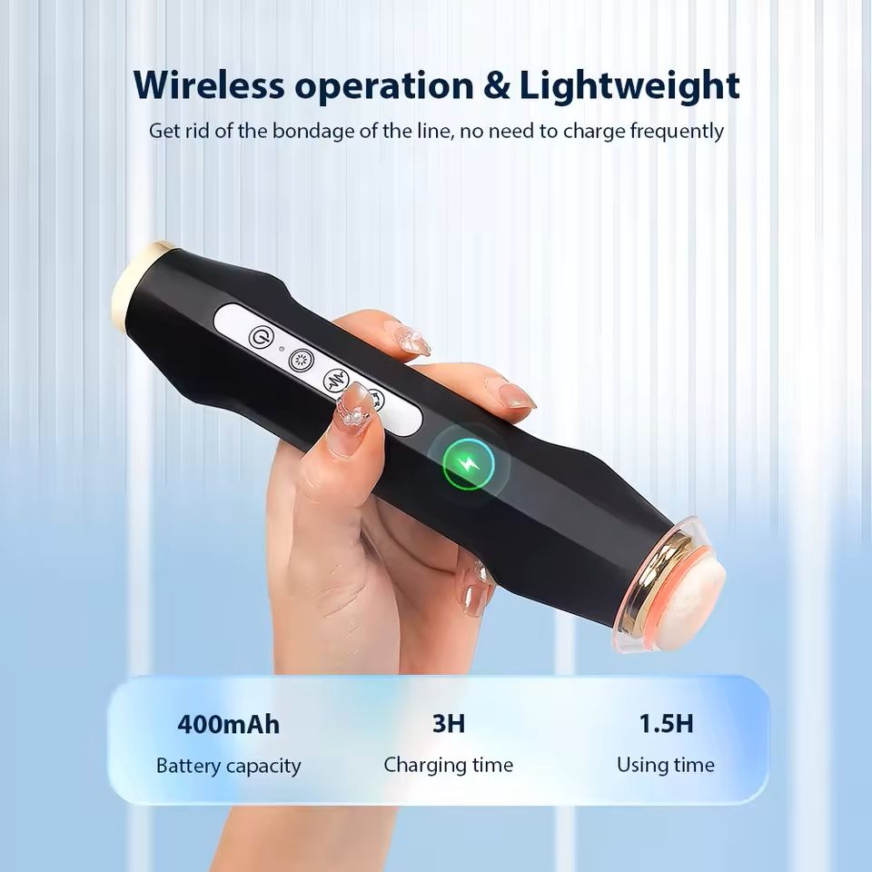 CO2 Oxygen Facial Bubble Pen Skin Care Device 5