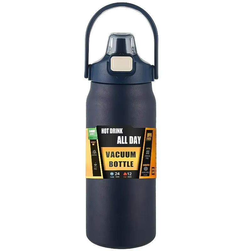 HydraGuarddrink Stainless Steel Thermal Water Bottle With Straw Hot  Cold Temperature Lock 8