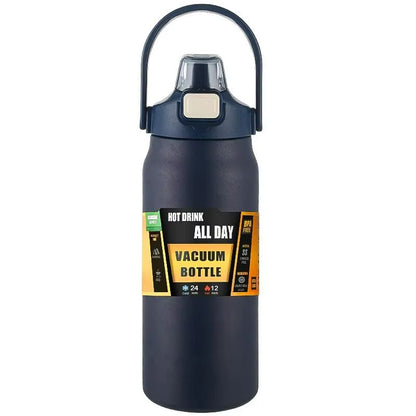 HydraGuarddrink Stainless Steel Thermal Water Bottle With Straw Hot  Cold Temperature Lock 8