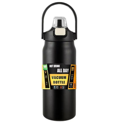 HydraGuarddrink Stainless Steel Thermal Water Bottle With Straw Hot  Cold Temperature Lock 9