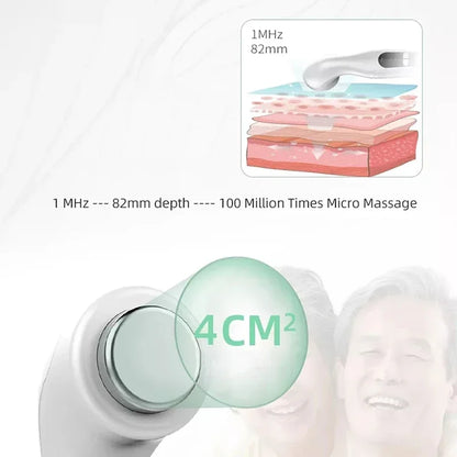 Advanced Ultrasound Physiotherapy Device For Arthritis Physical Therapy Waist Arm Body Pain Relief  3