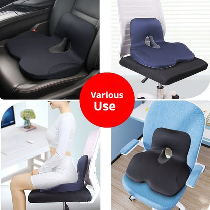 Premium LShaped Integrated Office Chair Seat Cushion Memory Foam Seat Cushion AntiSlip Bottom For A 2