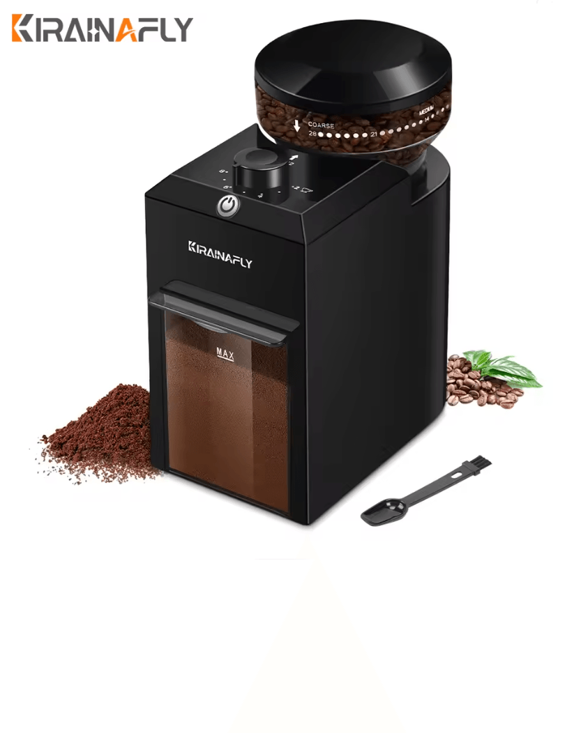 Electric Burr Coffee Grinder With 28 Settings For Espresso French Press And Drip Brewing 1