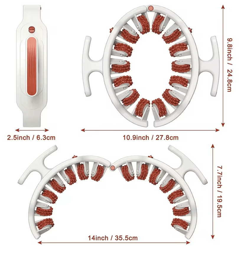 Manual Cellulite Massager And Muscle Roller For Legs Arms Neck And Pelvic Floor Training 1