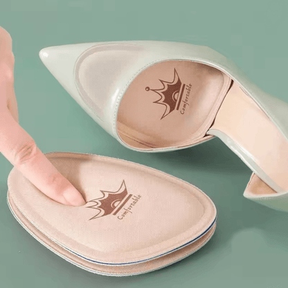 Forefoot Cushion Pads for Women Half Insole Non Slip Inserts for Pain Relief and All Day Comfort