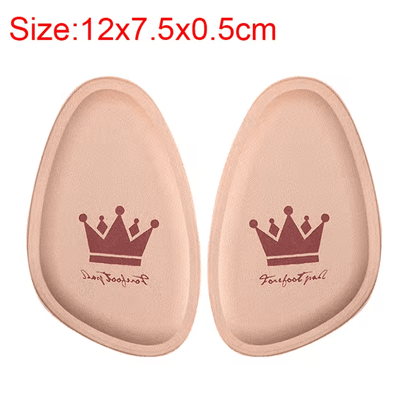 Forefoot Cushion Pads For Women Half Insole Non Slip Inserts For Pain Relief And All Day Comfort 2