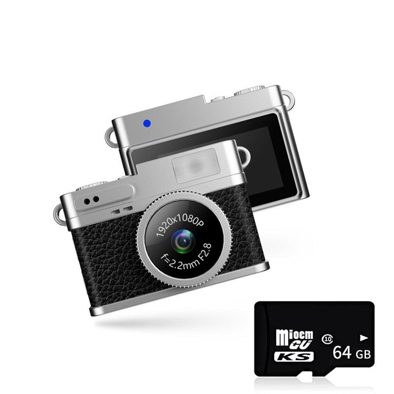 Xiaomi 1080P HD Mini Thumb Camera Screen Portable Student Sports Video Camera, Compact Campus & Travel Necklace