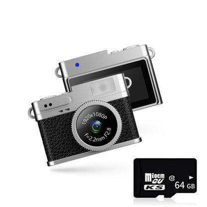 Xiaomi 1080P HD Mini Thumb Camera Screen Portable Student Sports Video Camera, Compact Campus & Travel Necklace