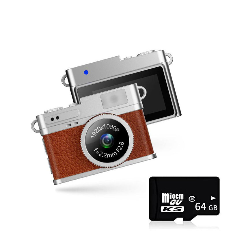 Xiaomi 1080P HD Mini Thumb Camera Screen Portable Student Sports Video Camera, Compact Campus & Travel Necklace
