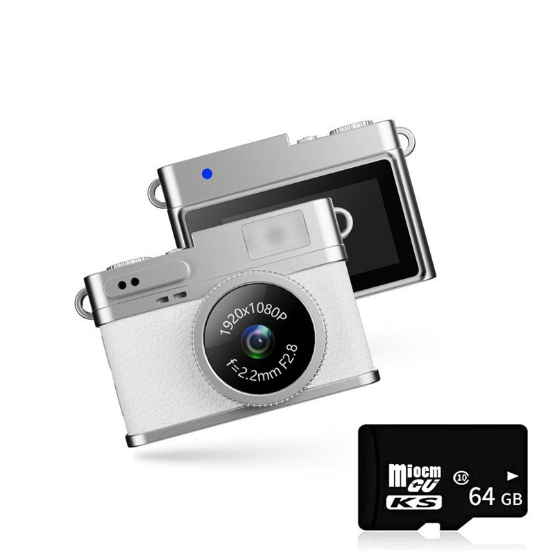 Xiaomi 1080P HD Mini Thumb Camera Screen Portable Student Sports Video Camera, Compact Campus & Travel Necklace