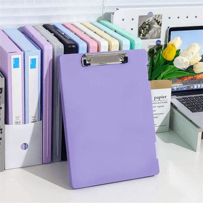 A4 Document Organizer Folder With Storage Box And Writing Board For Office Desk Or School 2
