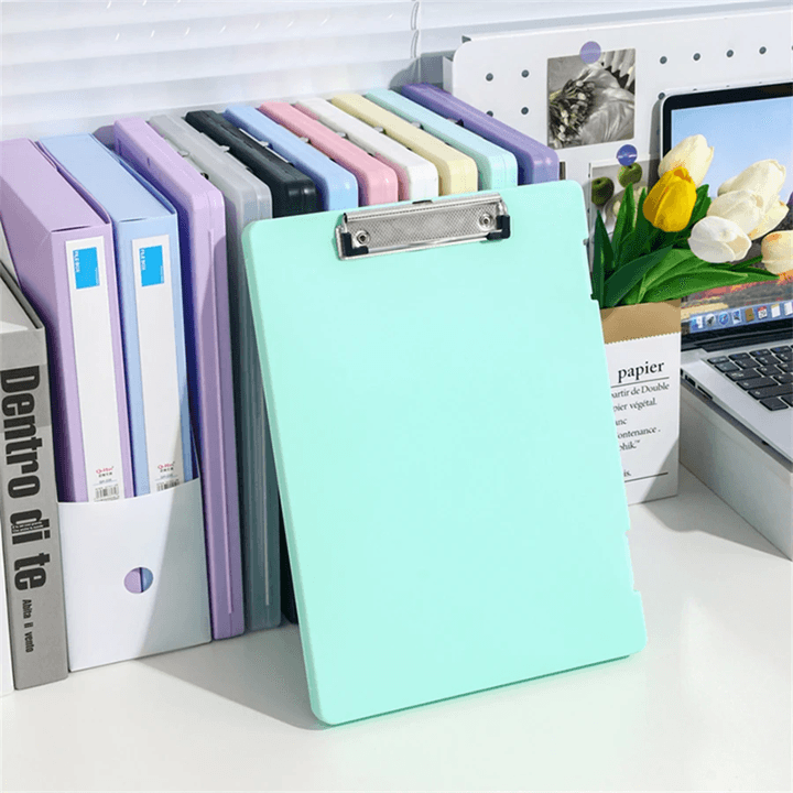 A4 Document Organizer Folder With Storage Box And Writing Board For Office Desk Or School 4