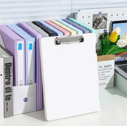 A4 Document Organizer Folder With Storage Box And Writing Board For Office Desk Or School 6