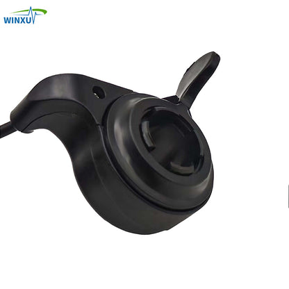 Electric Bicycle Thumb Throttle Accelerator, Universal E-Bike Speed Control Regulator for Scooter, Folding Bike