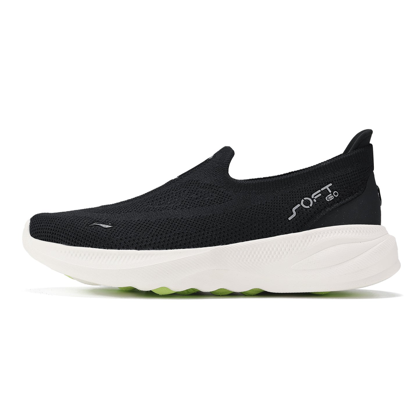 Li Ning SOFT GO 2 KNIT Women SlipOn Walking Sneakers Lightweight Breathable Cushioned Comfortable C 6