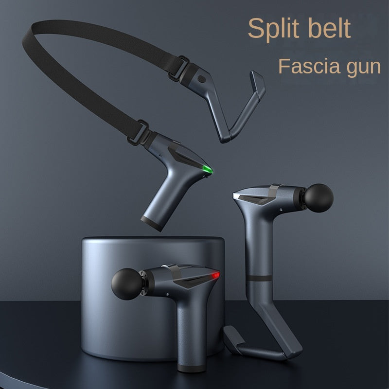 Multifunctional Long-handle Massage Gun for Deep Tissue Percussion, Electric Body Muscle Relaxation & Remission Therapy