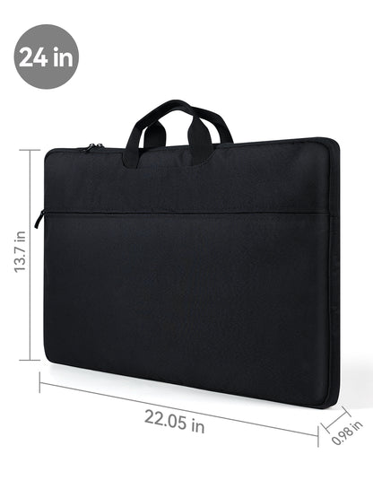 Waterproof Laptop Sleeve for UPERFECT Portable Monitor Touchscreen, Travel Case Bag with Large Side Pocket