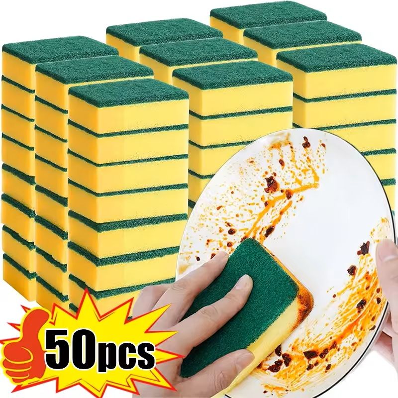 Double Sided Heavy Duty Cleaning Sponge