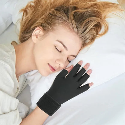 Reusable Icing Finger Steam Pack with Wrist Strap, Hot Pressing Hand & Wrist Icepack Cold Gel Pack for Pain Relief