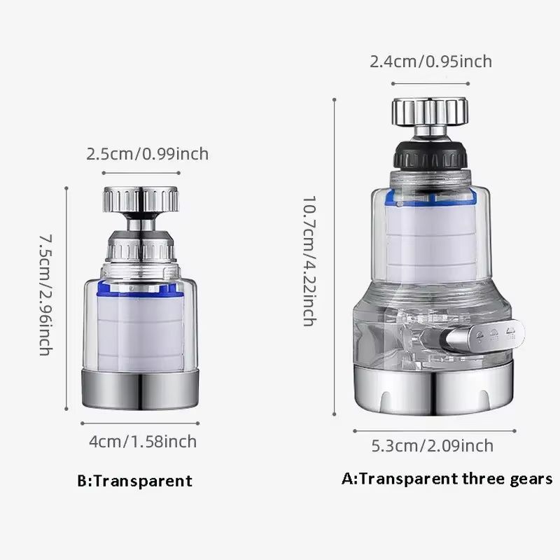 360 Rotating Faucet Water Filter  HighDensity Tap Purifier For Kitchen And Bathroom 3