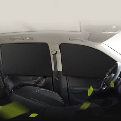 Magnetic Car Window Sunshade Privacy Curtains Set 4