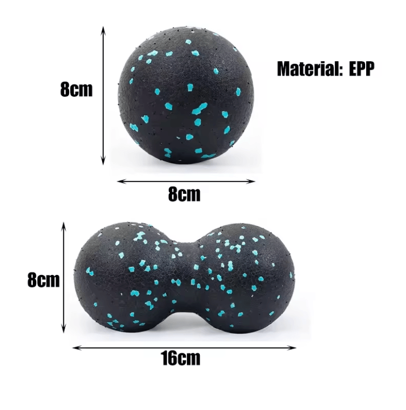 EPP Peanut Massage Ball For Muscle Relaxation Deep Tissue Trigger Point And Fascia Release 2