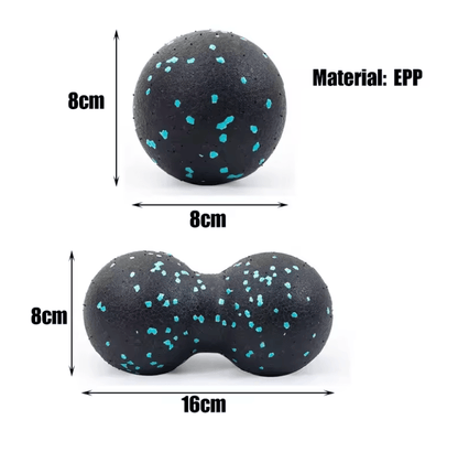 EPP Peanut Massage Ball For Muscle Relaxation Deep Tissue Trigger Point And Fascia Release 2