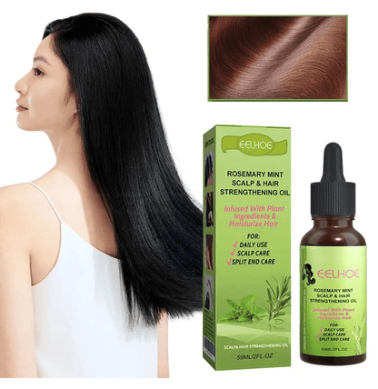 Batana Rosemary Mint Hair Oil With Biotin For Scalp Nourishment And Hair Strengthening 2