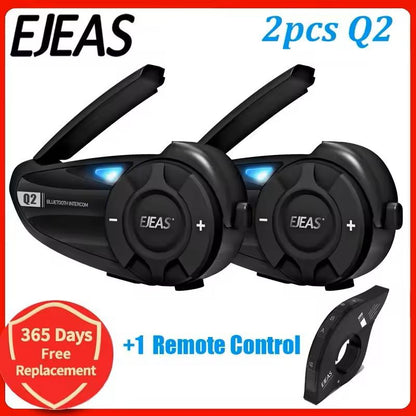 Bluetooth Motorcycle Helmet Intercom Headset Q2 7