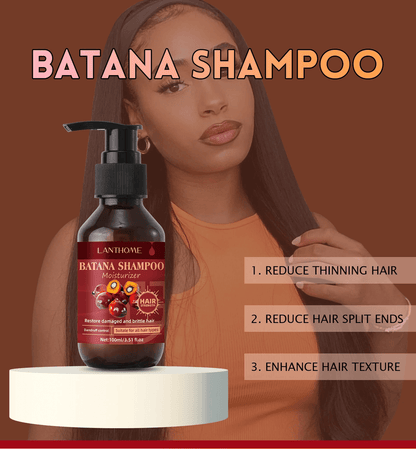 Batana Strengthening Shampoo With Biotin And Mint For Damaged And DandruffProne Hair 1