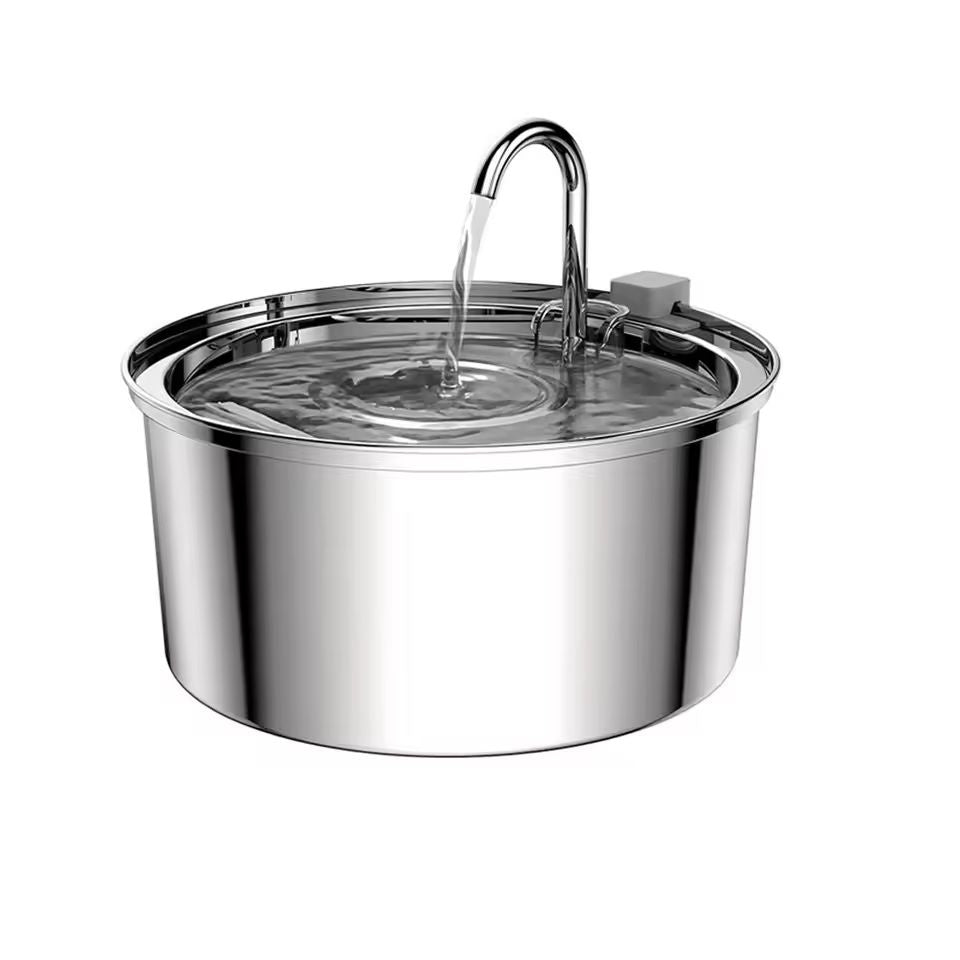SmartFlow Stainless Steel Automatic Pet Water Fountain 6