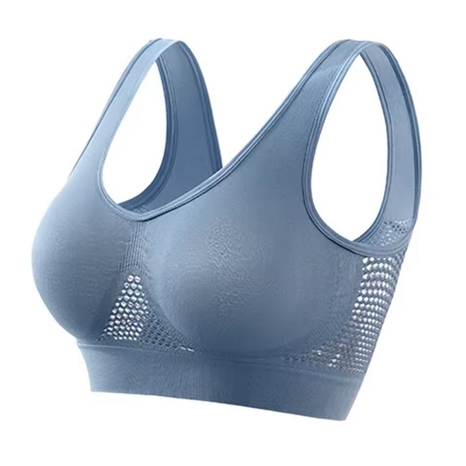 FlexFit Women Yoga Sport Bra Padded Active Crop Top 6